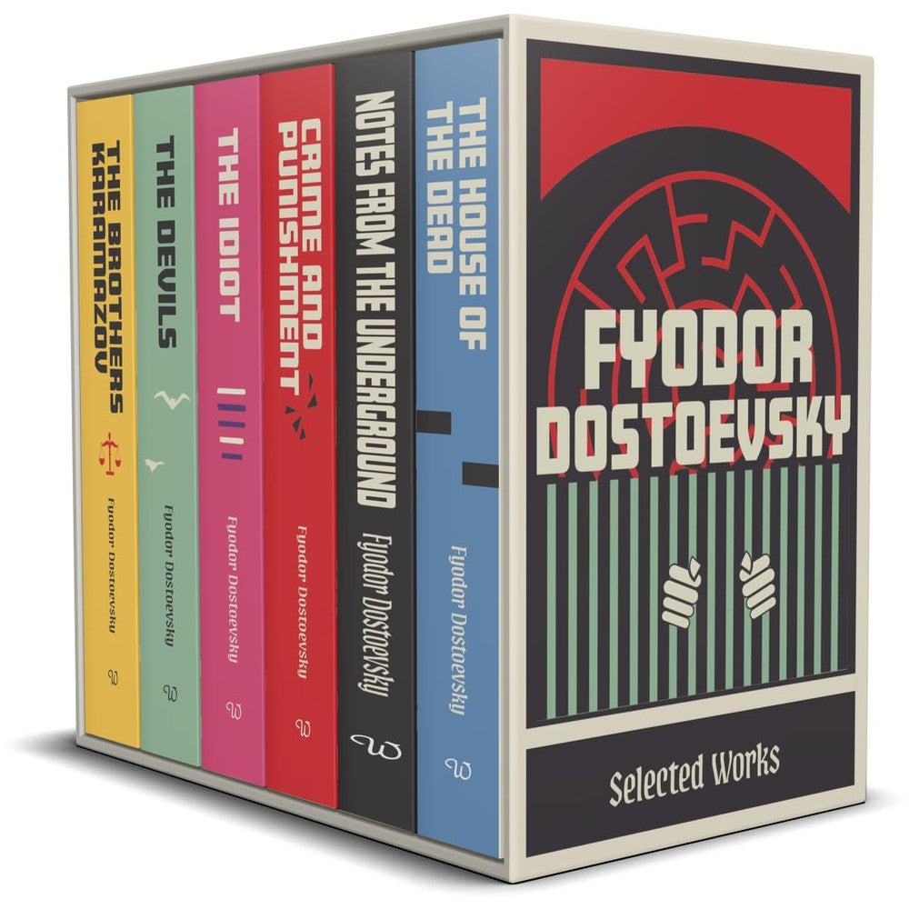 Complete Collection of Fyodor Dostoevsky 6 Books Box Set
