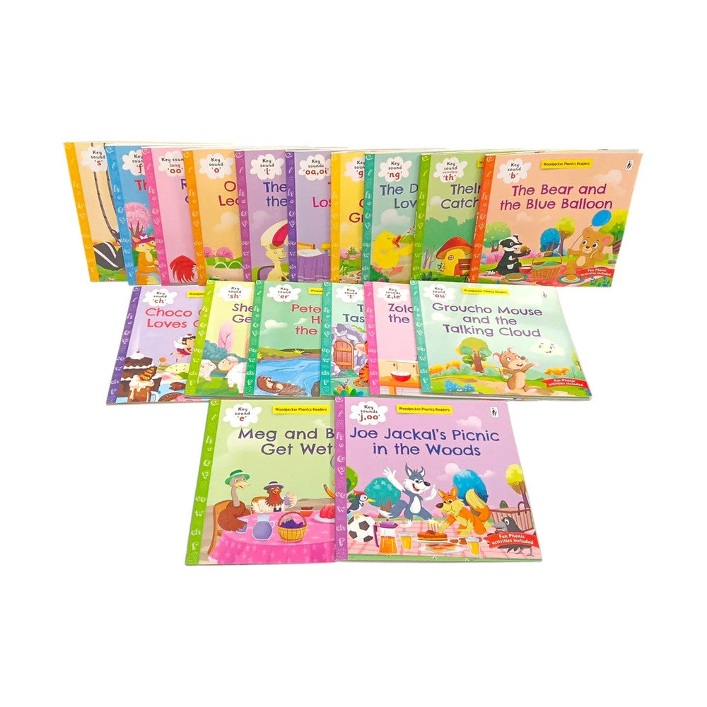 My Complete Woodpecker Phonic Readers Set (PB)