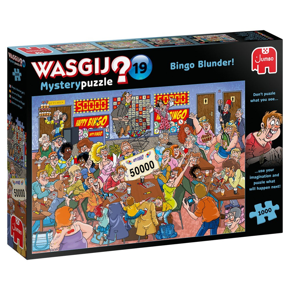 Puzzle - Holdson - Wasgij Mystery #19 Bingo Blunder - 1000pcs