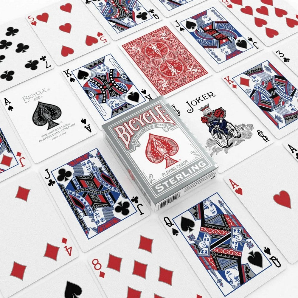 Bicycle Sterling Red/Blue Mix