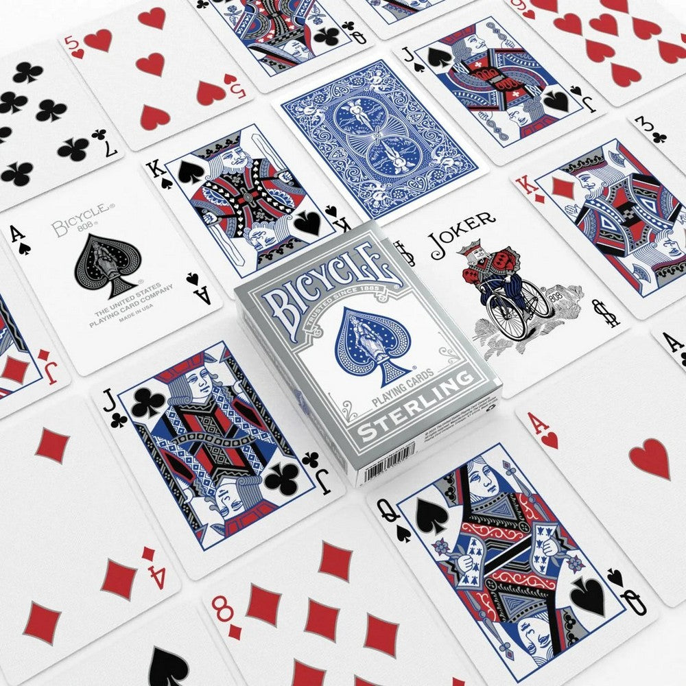 Bicycle Sterling Red/Blue Mix
