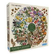 Puzzle - Gibsons - The Art File: Nature's Seasons (500 circ)