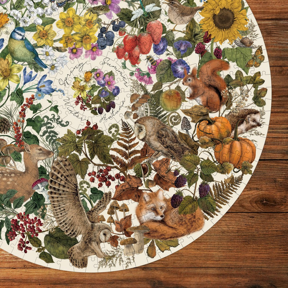 Puzzle - Gibsons - The Art File: Nature's Seasons (500 circ)