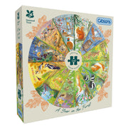 Puzzle - Gibsons - National Trust: A Year in the Forest (500 Circ)