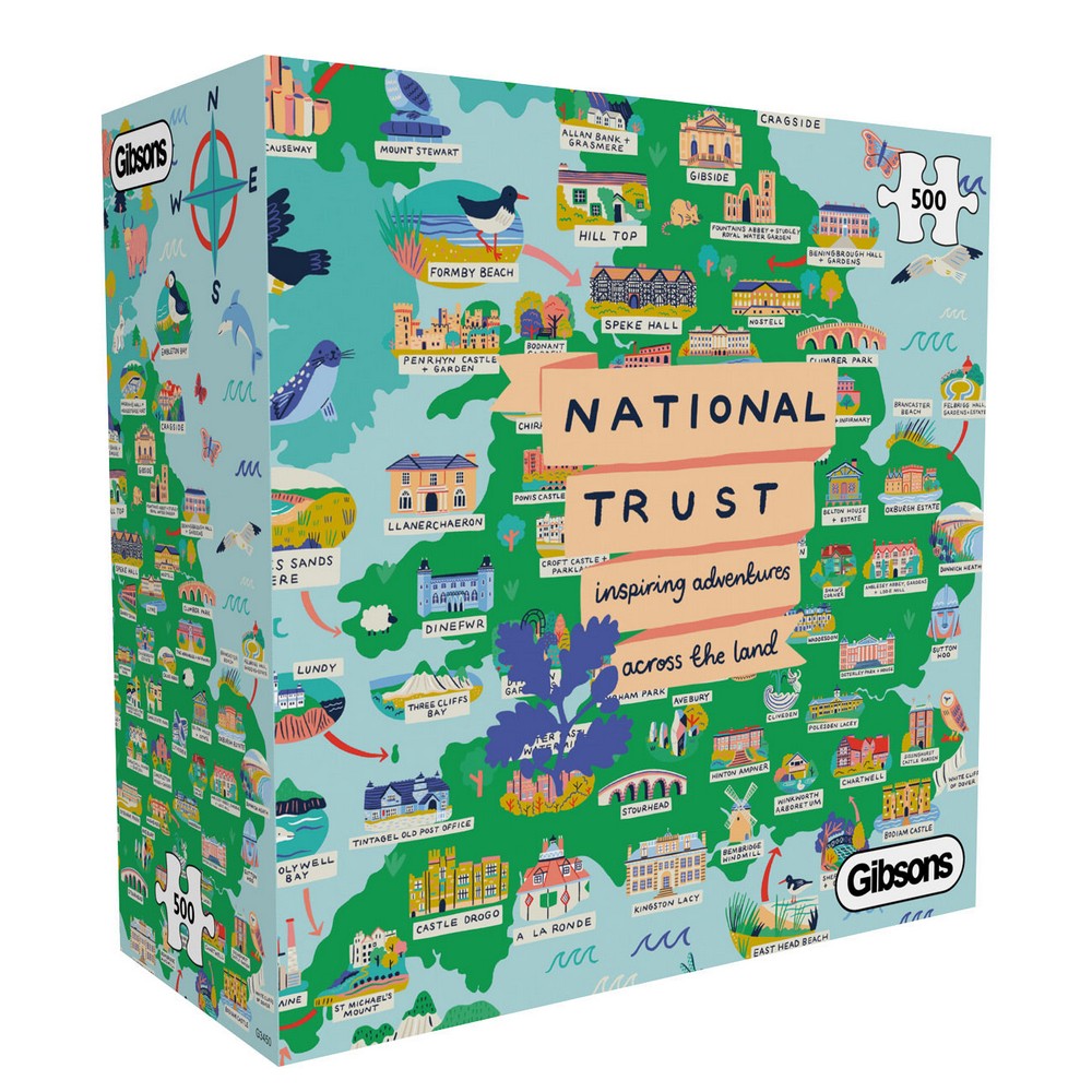 Puzzle - Gibsons - National Trust: Across the Land (500)