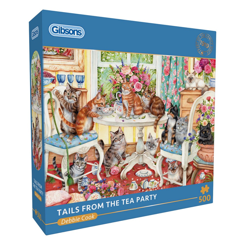 Puzzle - Gibsons - Tails from the Tea Party (500)