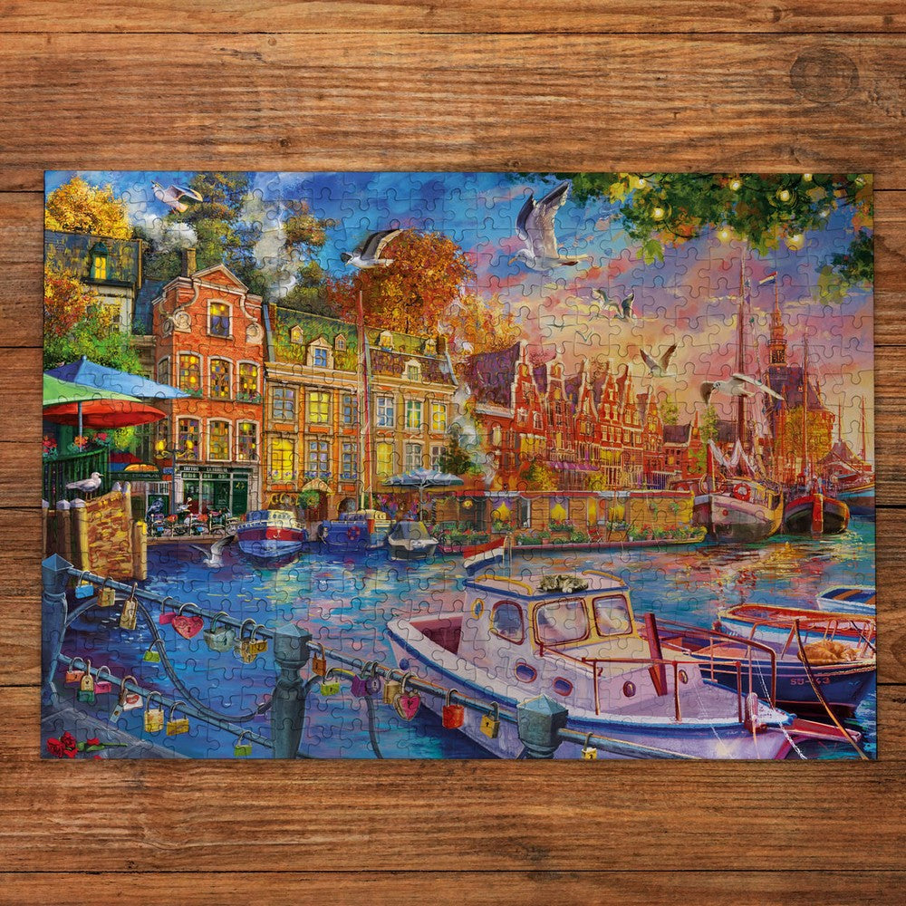 Puzzle - Gibsons - Harbour Reflections (500)