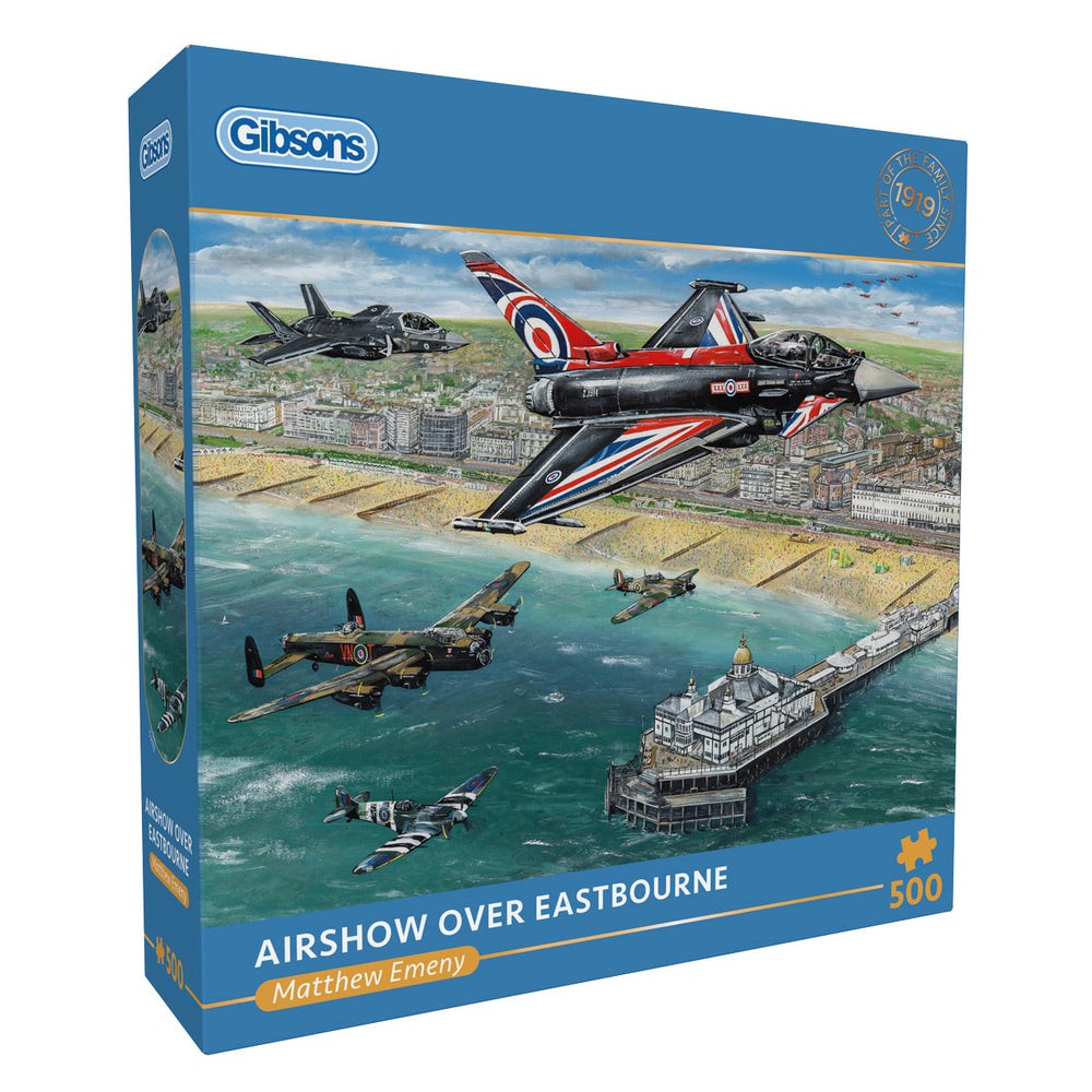 Puzzle - Gibsons - Airshow Over Eastbourne (500)