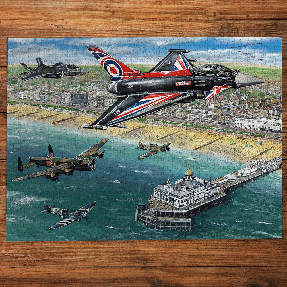 Puzzle - Gibsons - Airshow Over Eastbourne (500)