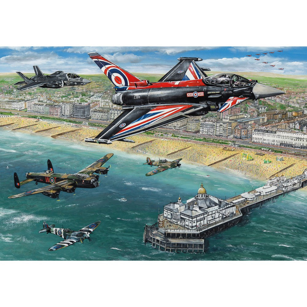 Puzzle - Gibsons - Airshow Over Eastbourne (500)