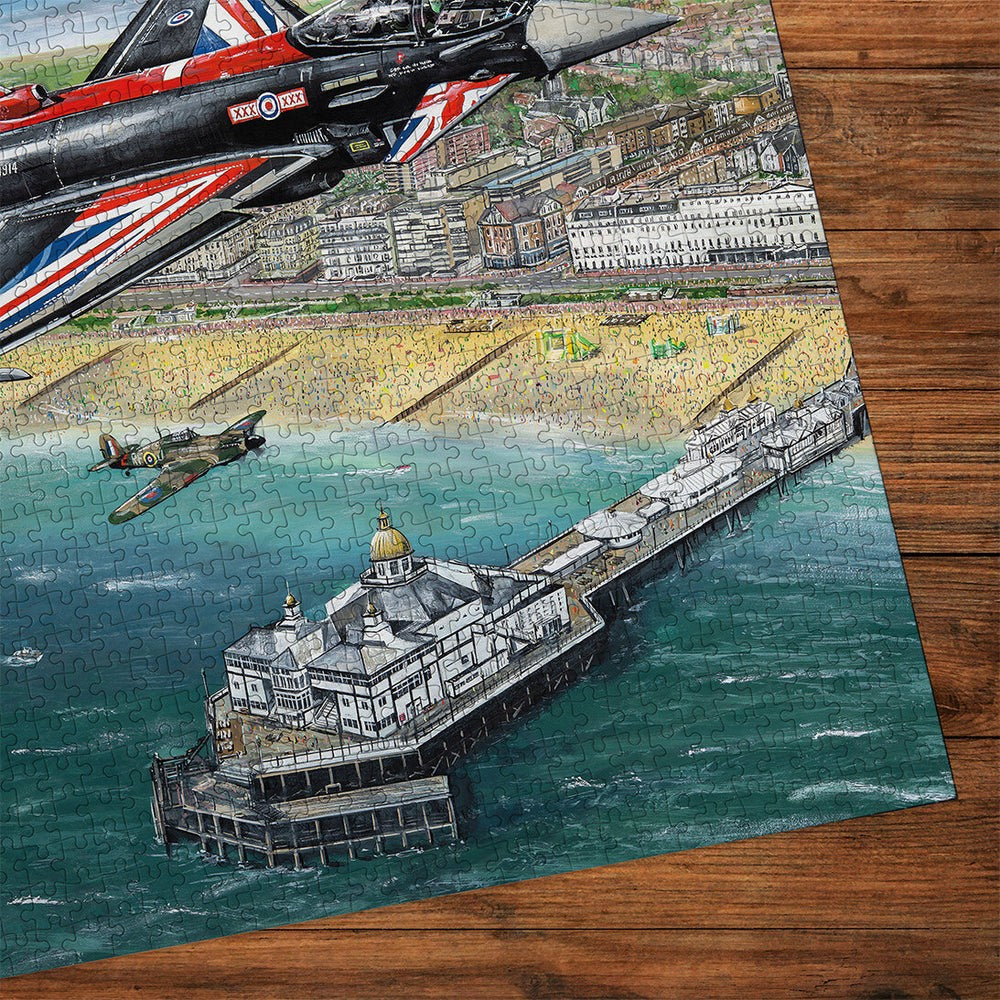 Puzzle - Gibsons - Airshow Over Eastbourne (500)