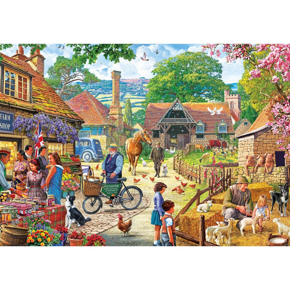 Puzzle - Gibsons - The Farm Shop (100XXL)