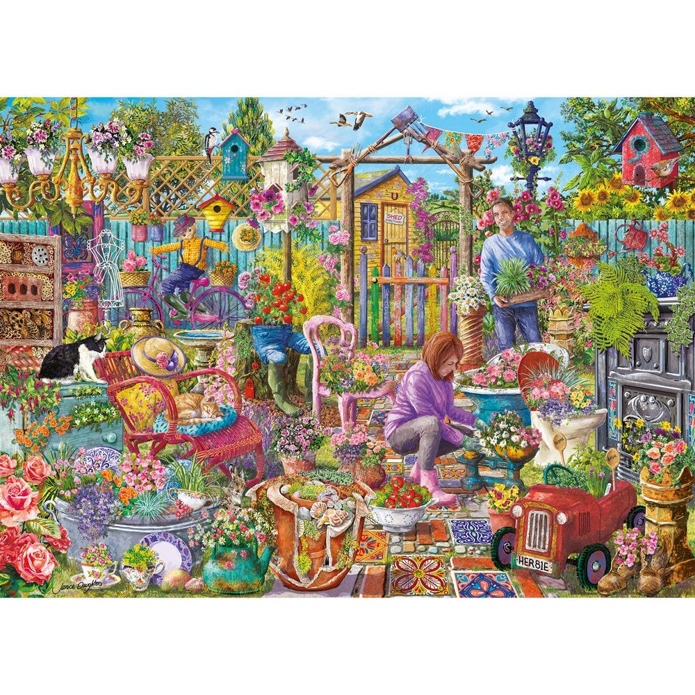 Puzzle - Gibsons - Upcycled garden (1000)