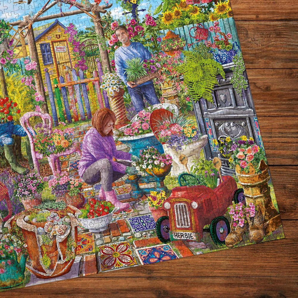 Puzzle - Gibsons - Upcycled garden (1000)