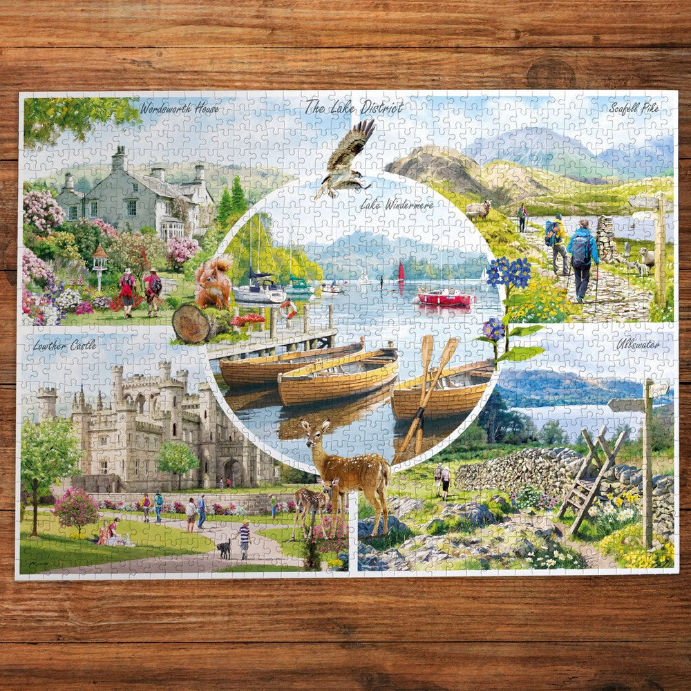 Puzzle - Gibsons - The Lake District (1000)