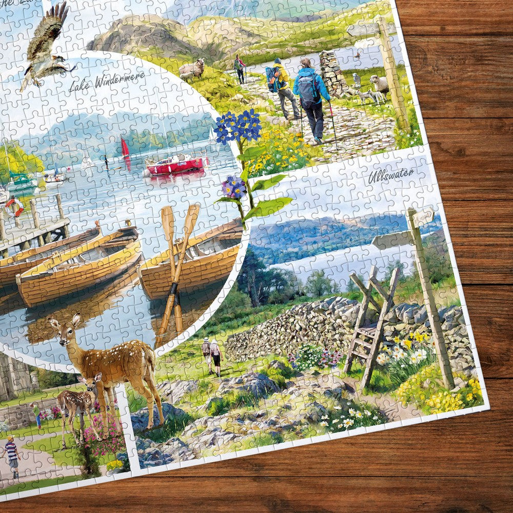 Puzzle - Gibsons - The Lake District (1000)