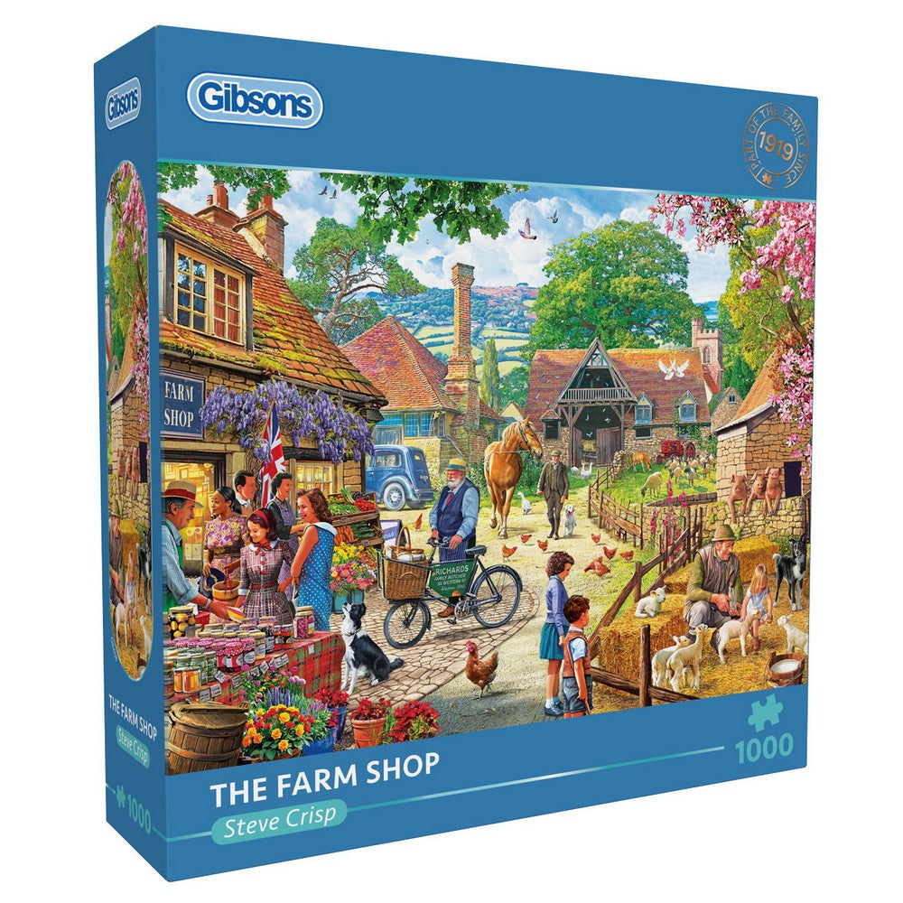 Puzzle - Gibsons - The Farm Shop (1000)