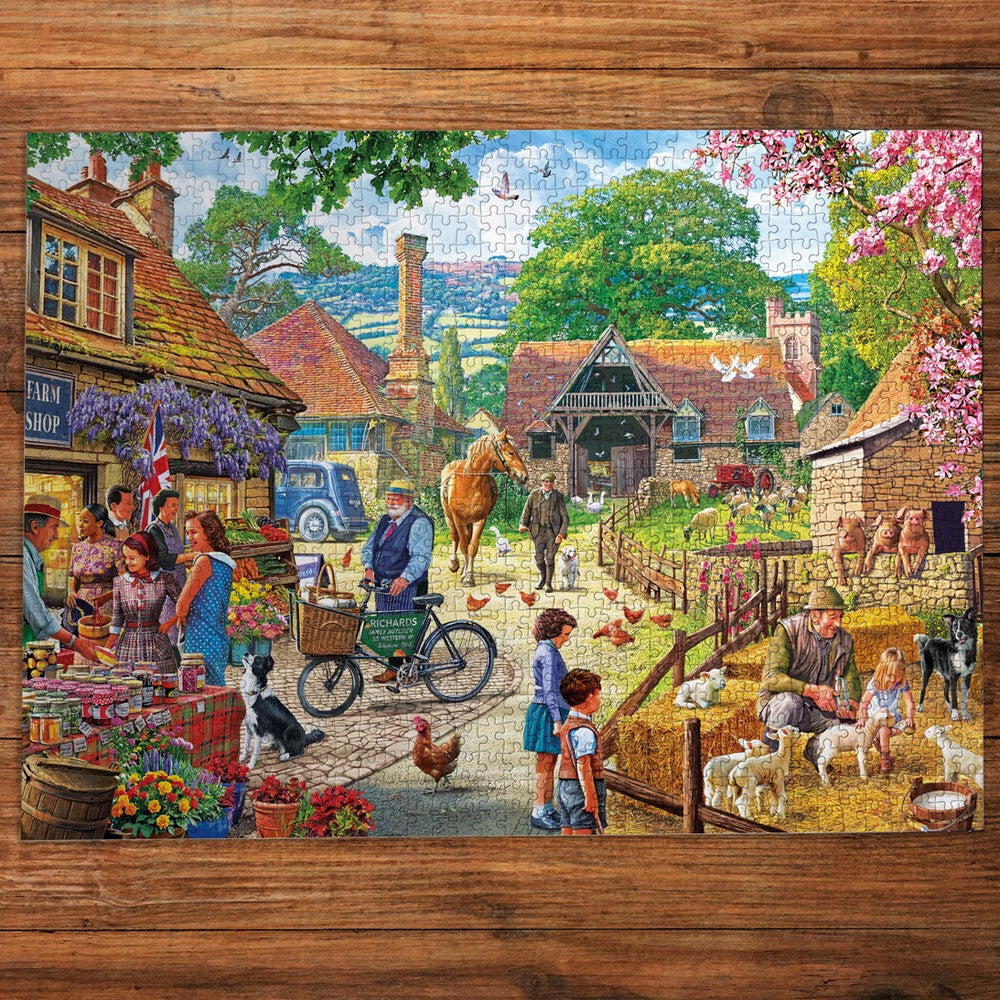 Puzzle - Gibsons - The Farm Shop (1000)