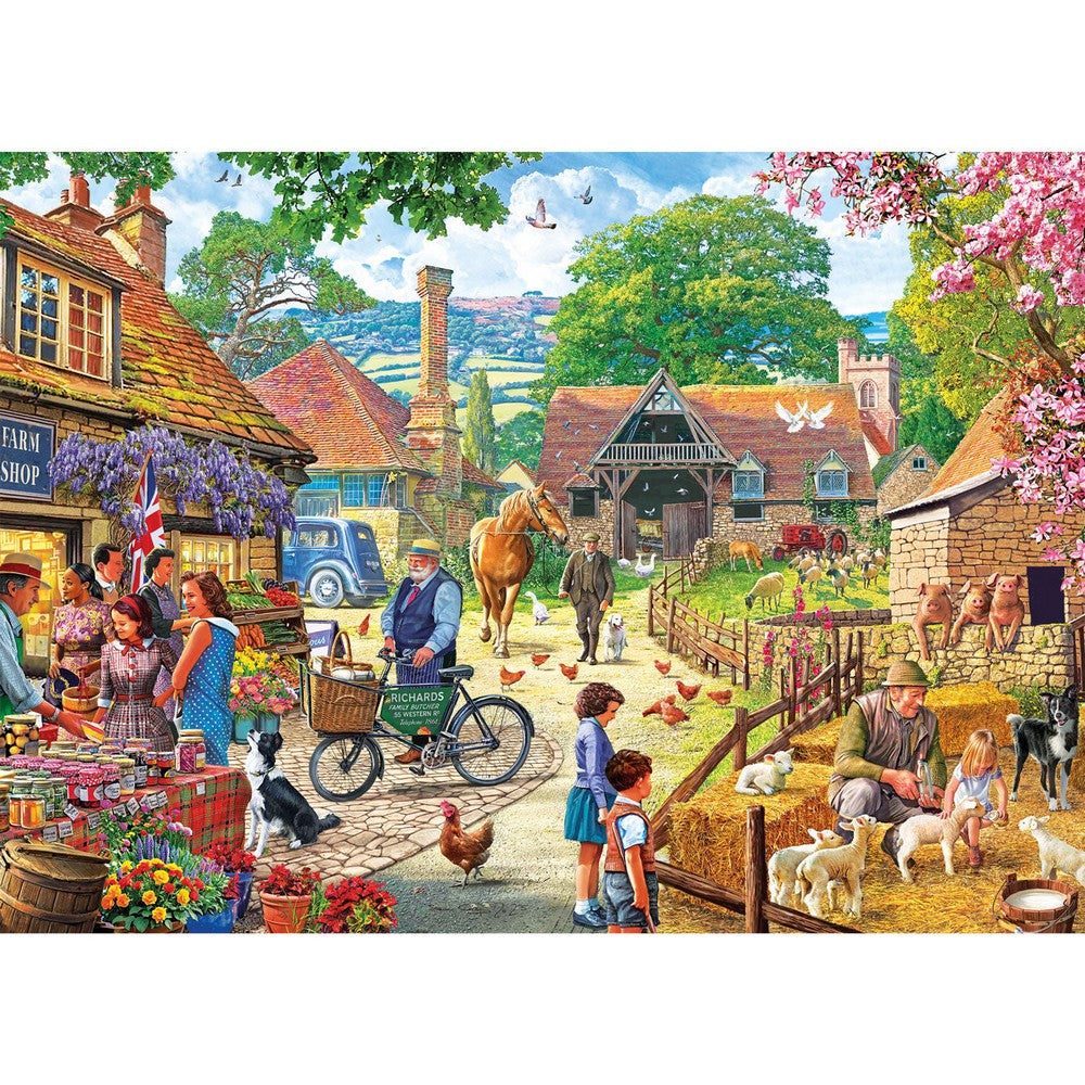 Puzzle - Gibsons - The Farm Shop (1000)