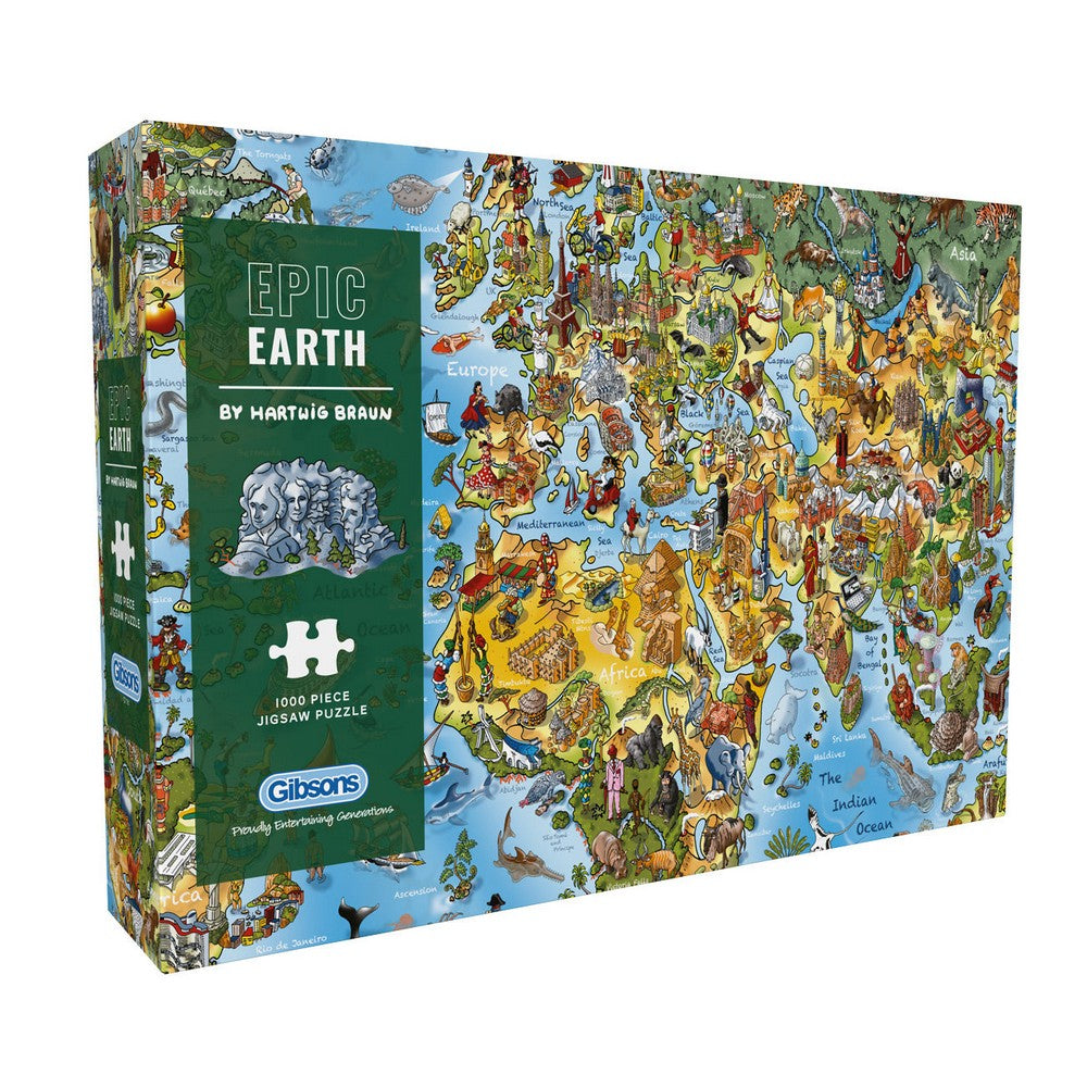 Puzzle - Gibsons - Epic Earth (1000)