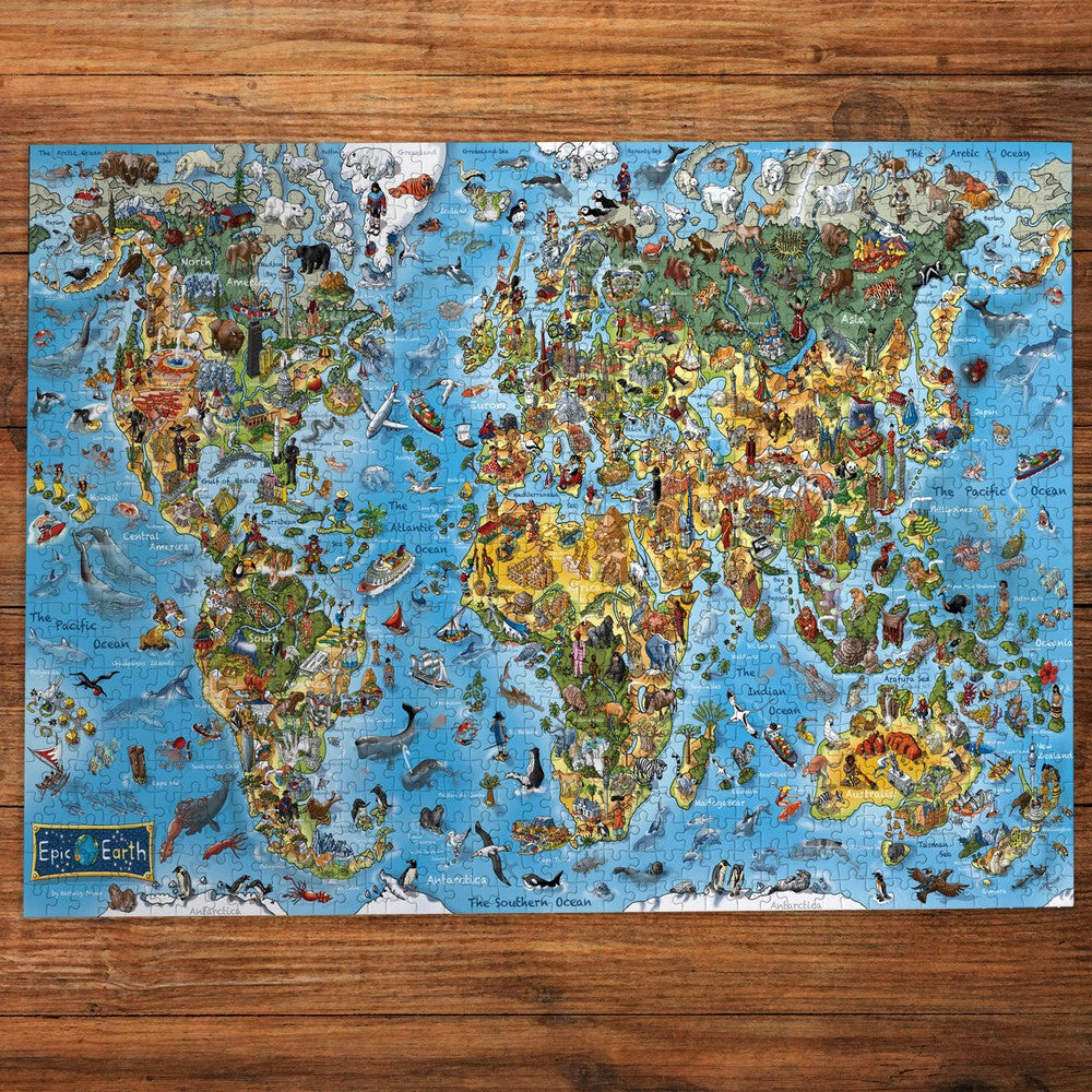 Puzzle - Gibsons - Epic Earth (1000)