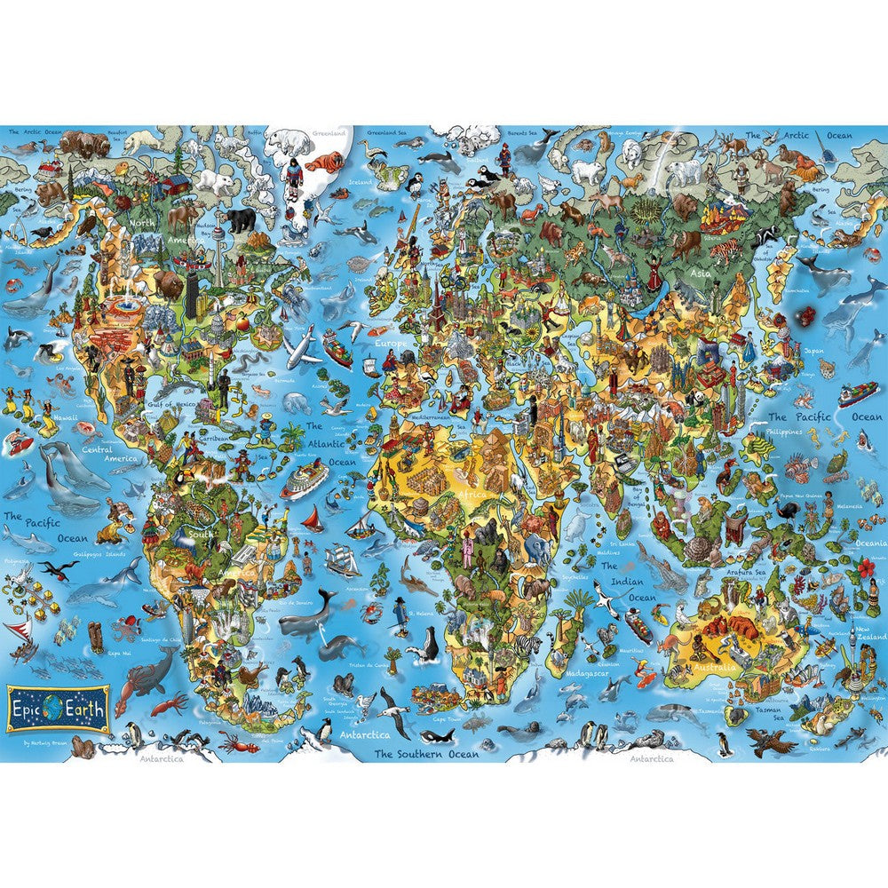 Puzzle - Gibsons - Epic Earth (1000)