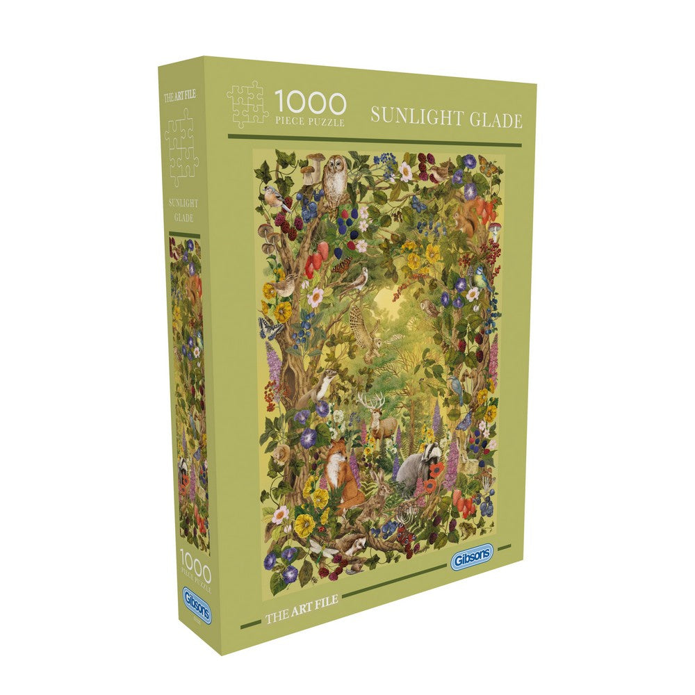 Puzzle - Gibsons - The Art File: Sunlight Glade (1000)