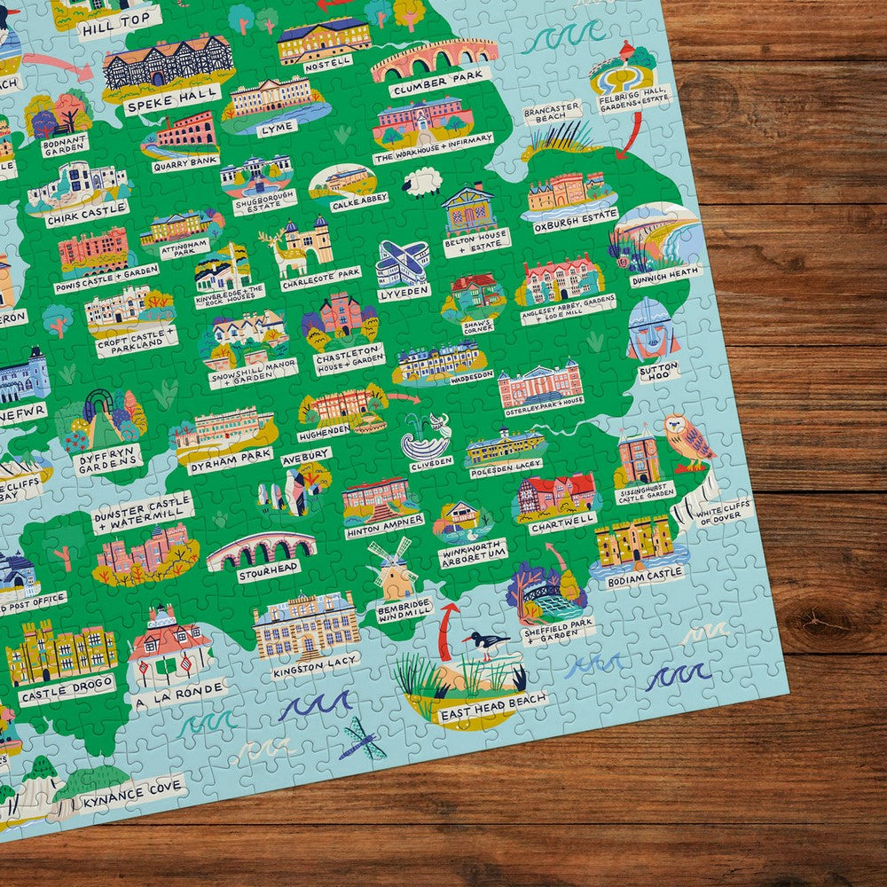 Puzzle - Gibsons - National Trust: Across the Land (1000)