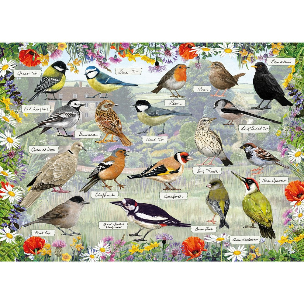 Puzzle - Gibsons - RSPB: Blissful Birds (1000)