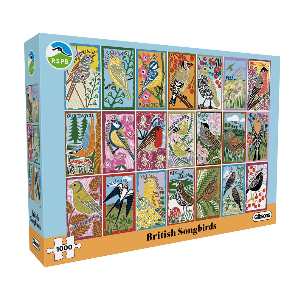 Puzzle - Gibsons - RSPB: British Songbirds (1000)
