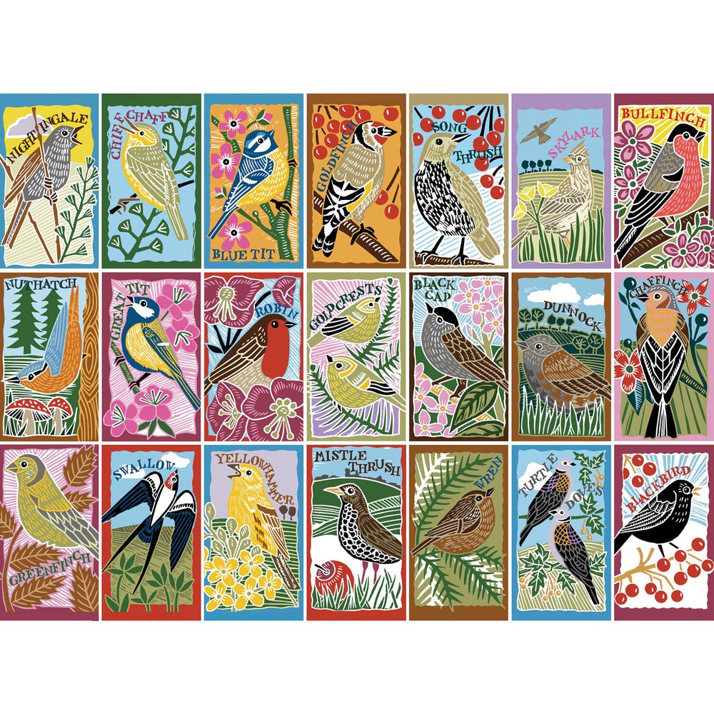 Puzzle - Gibsons - RSPB: British Songbirds (1000)