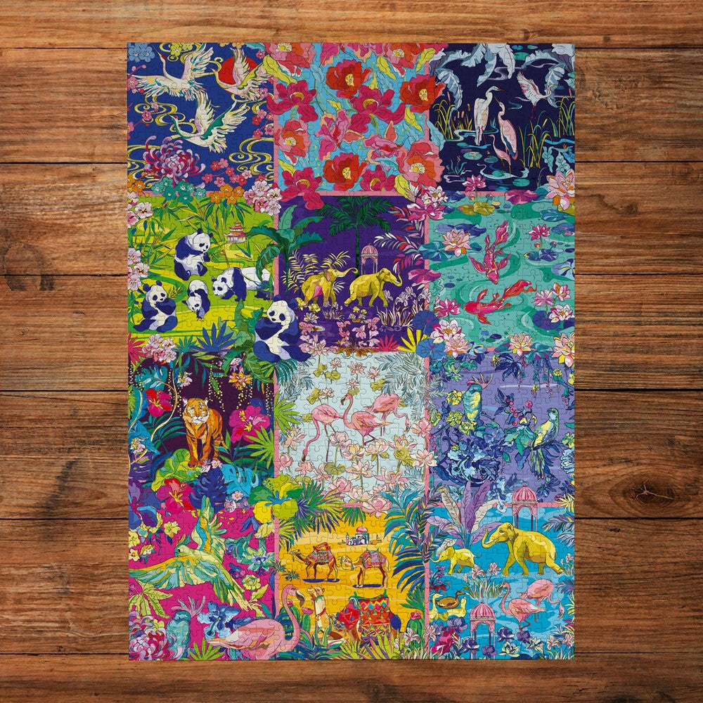 Puzzle - Gibsons - House of Turnowsky: Nature's Carnival (1000)
