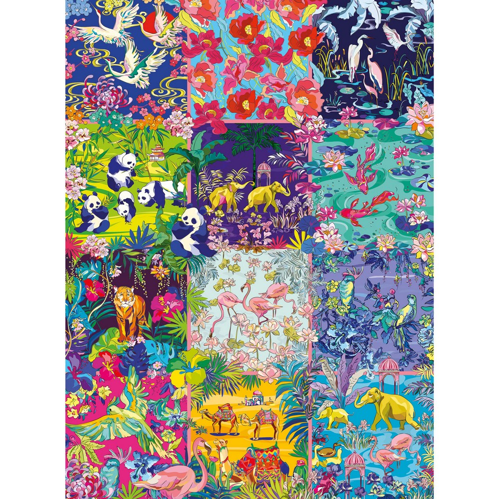 Puzzle - Gibsons - House of Turnowsky: Nature's Carnival (1000)