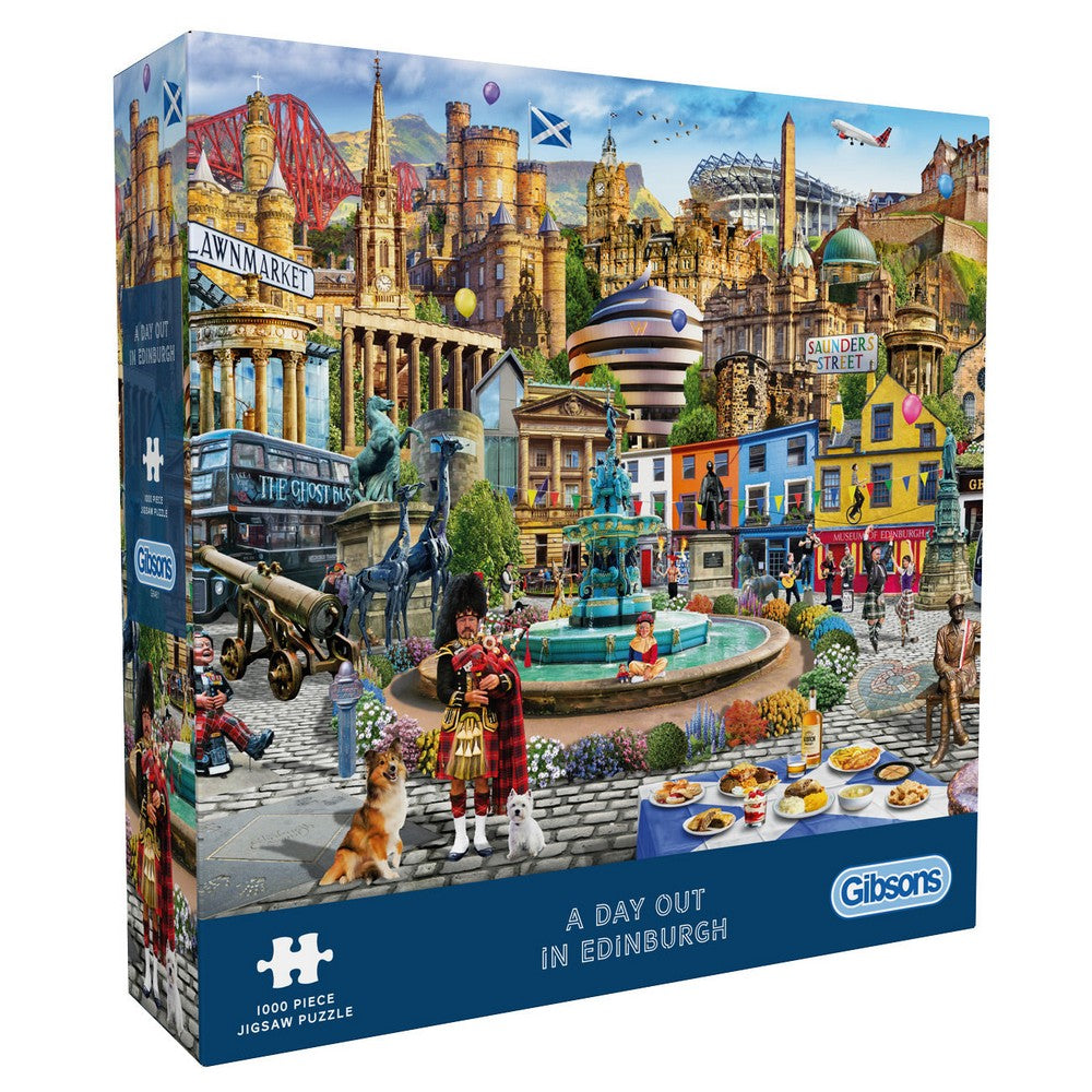 Puzzle - Gibsons - A Day Out in Edinburgh (1000)