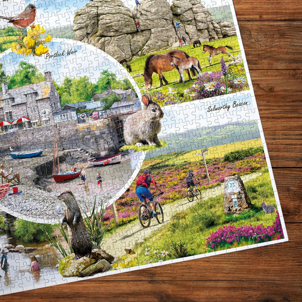 Puzzle - Gibsons - Dartmoor & Exmoor (1000)