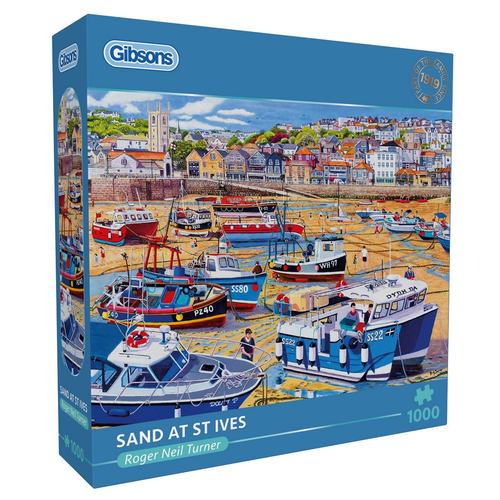 Puzzle - Gibsons - Sand at St Ives (1000)