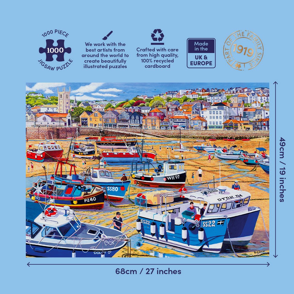 Puzzle - Gibsons - Sand at St Ives (1000)