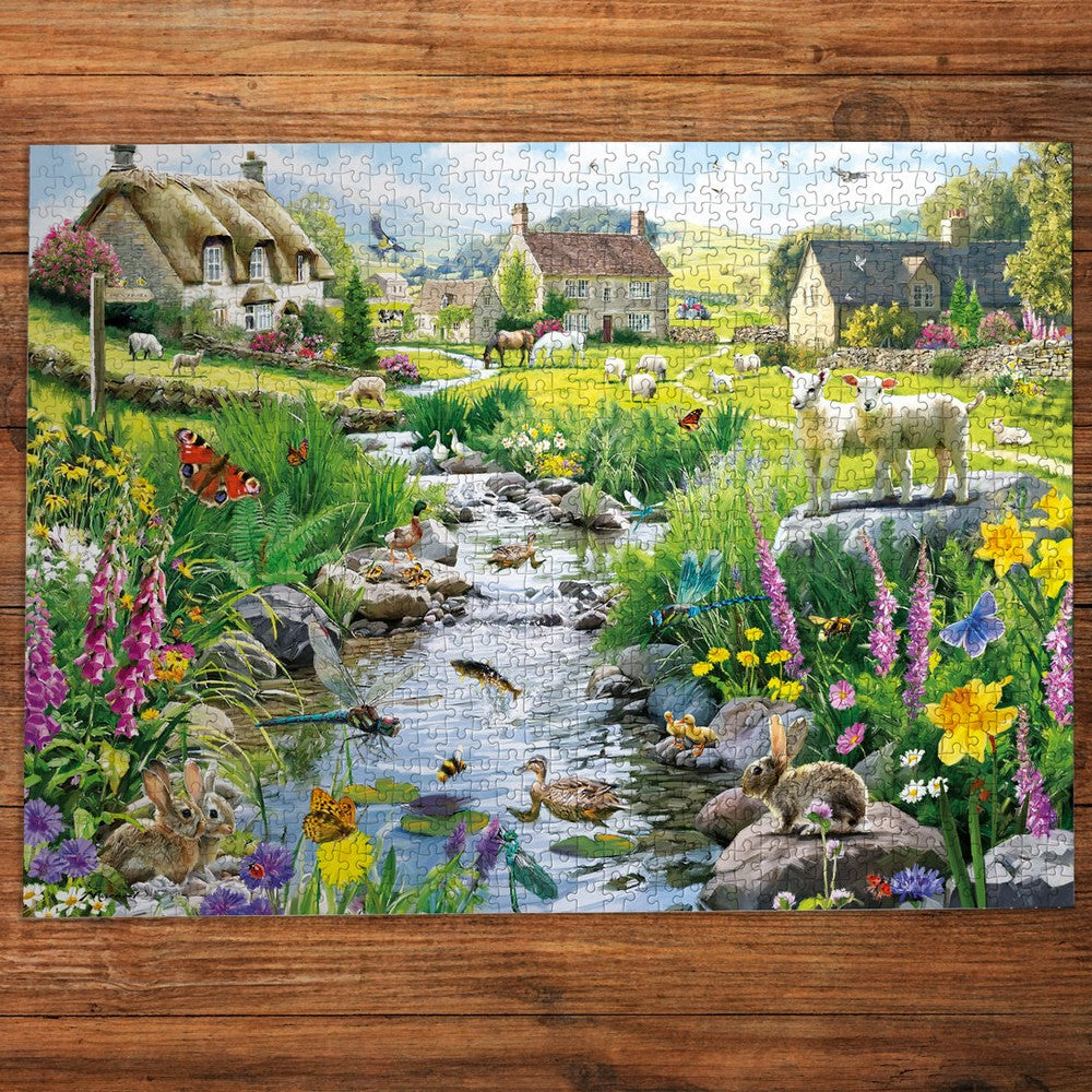 Puzzle - Gibsons - Babbling Brook (1000)