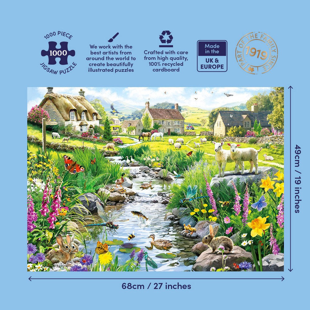Puzzle - Gibsons - Babbling Brook (1000)