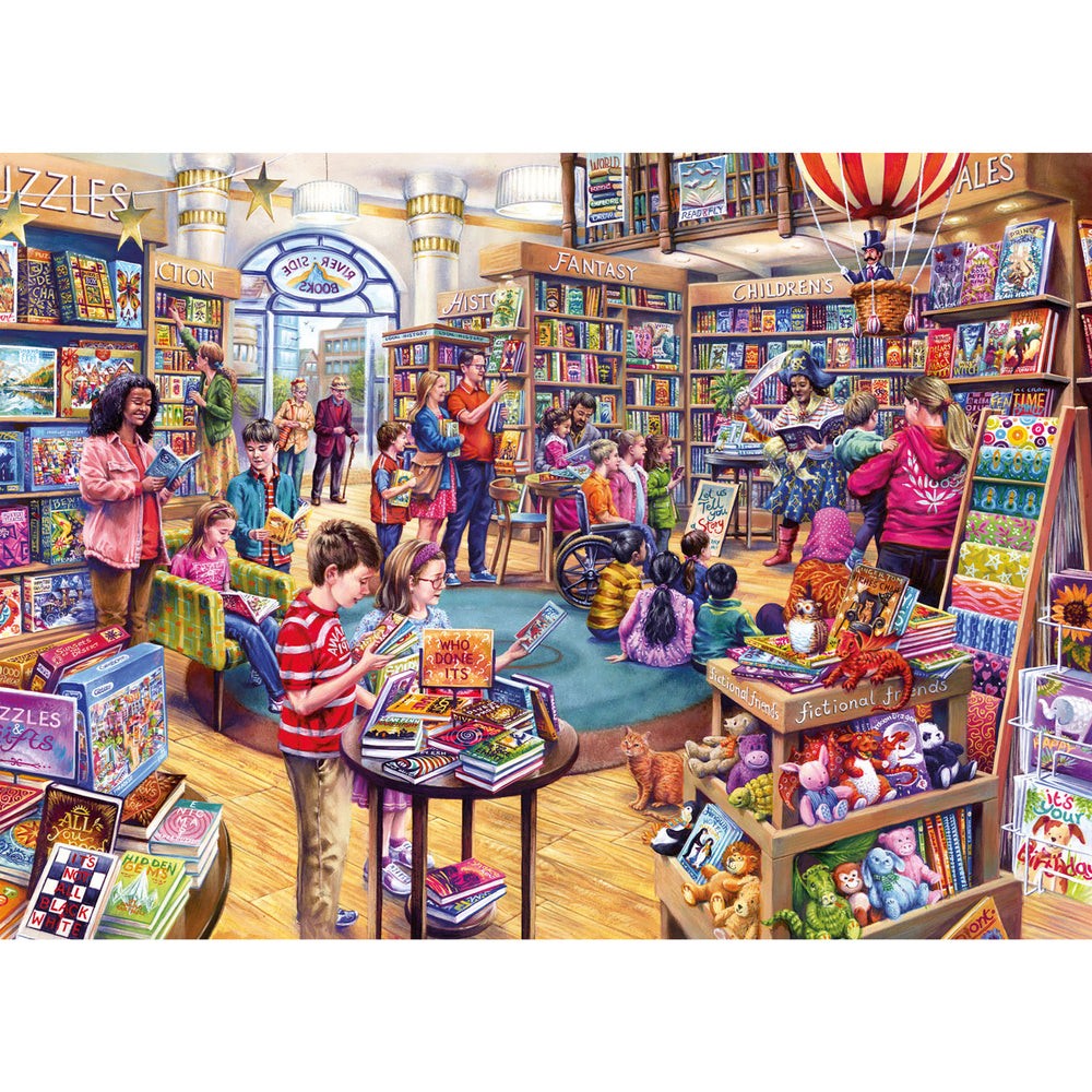 Puzzle - Gibsons - Page Turners (500XL)