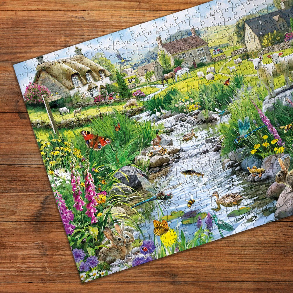 Puzzle - Gibsons - Babbling Brook (500XL)