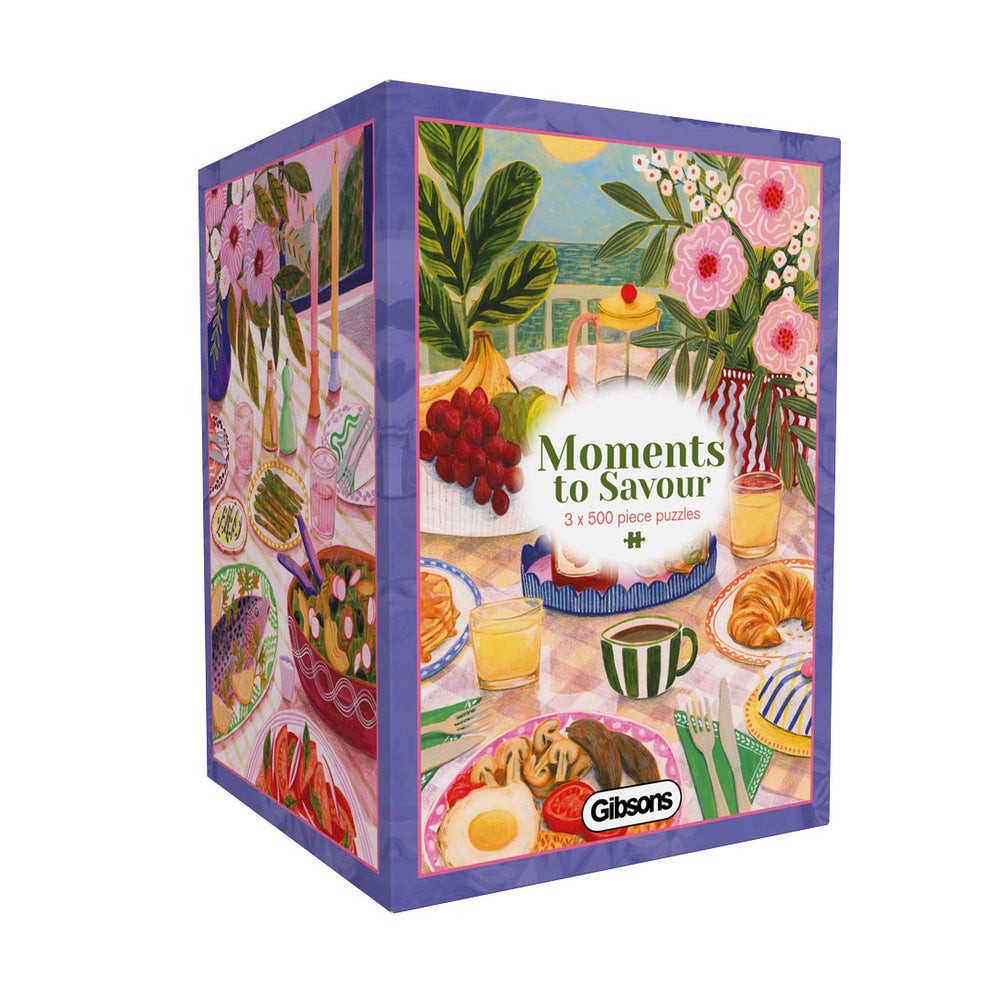 Puzzle - Gibsons - Moments to Savour (3x500 Gift)