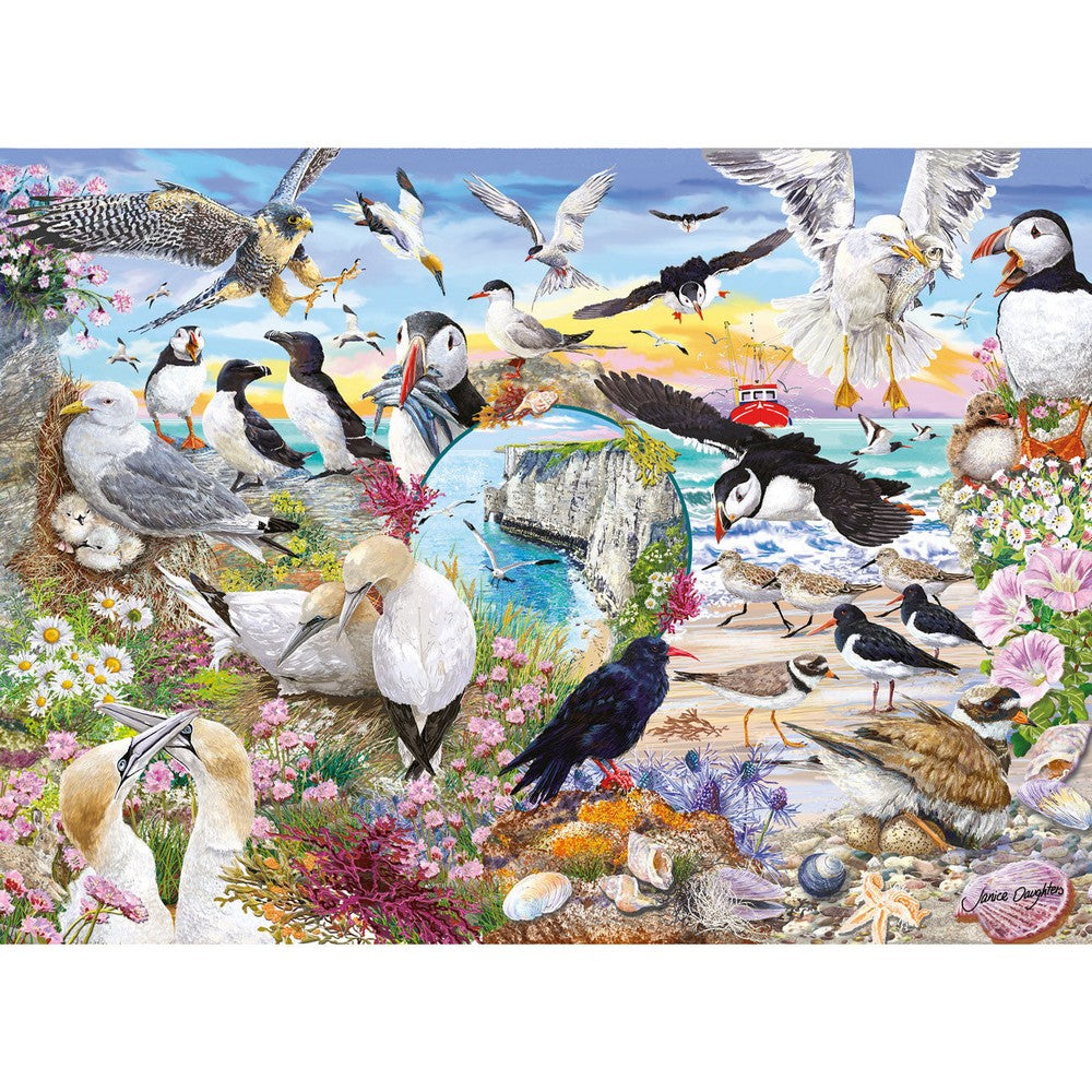 Puzzle - Gibsons - RSPB: Wings in the Wild (4x500)