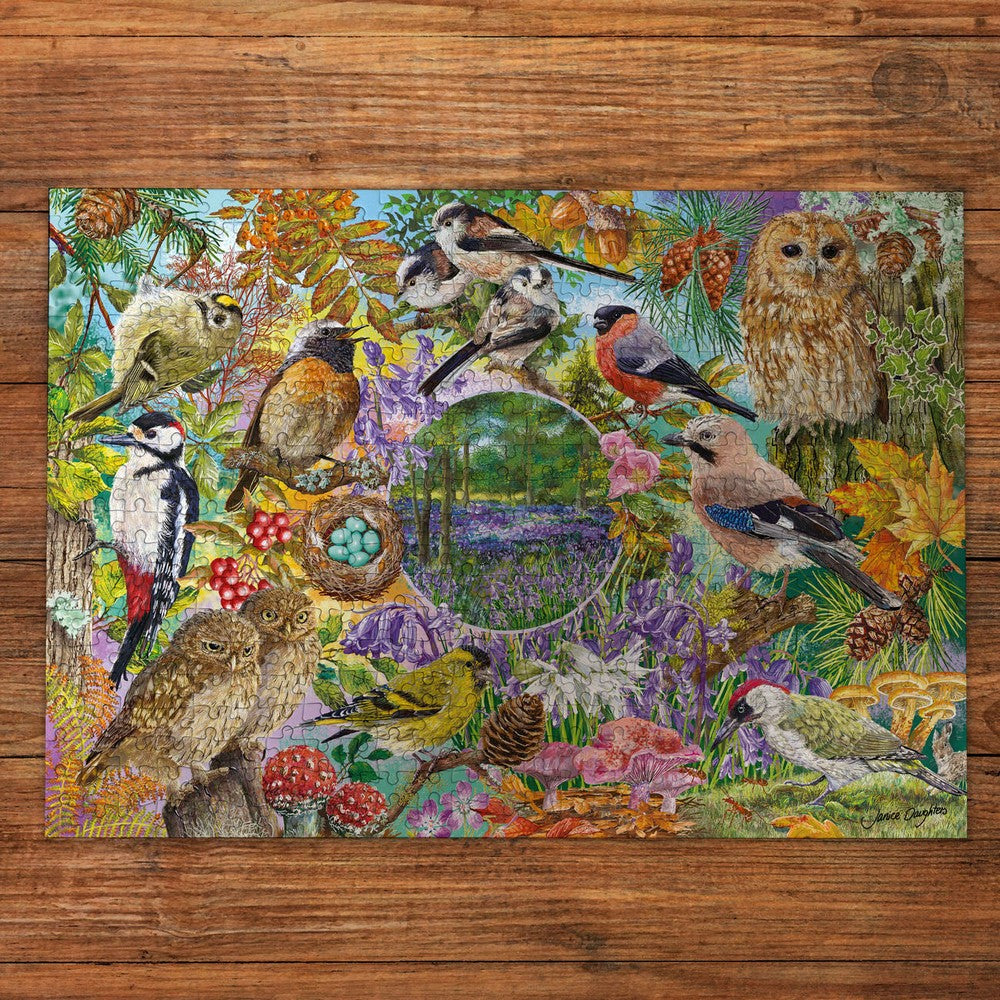Puzzle - Gibsons - RSPB: Wings in the Wild (4x500)