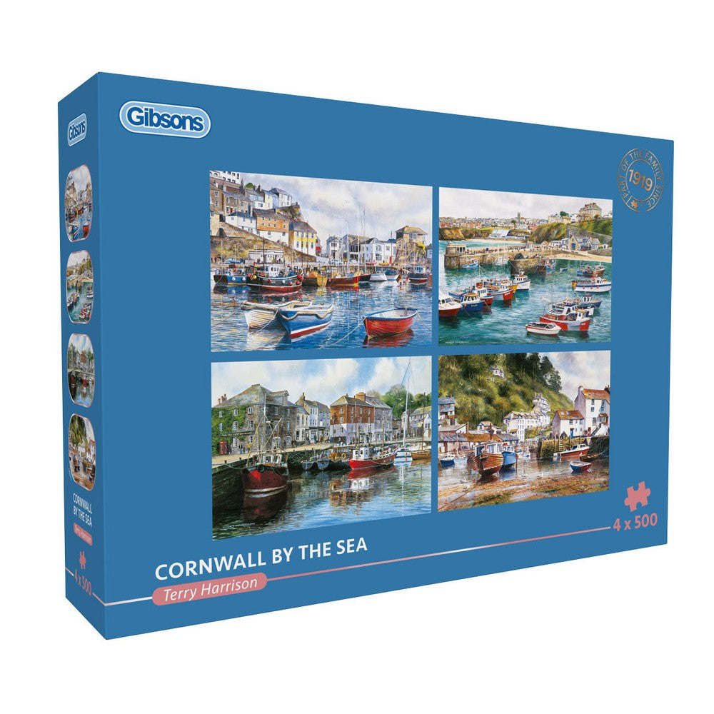Puzzle - Gibsons - Cornwall by the Sea (4x500)