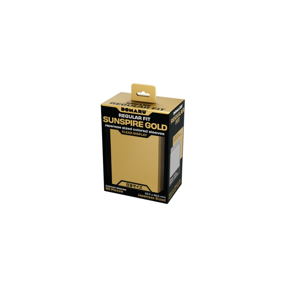 Gatherers Tavern - Domaru Sleeves - Japanese Size - Regular Fit - Sunspire Gold 80