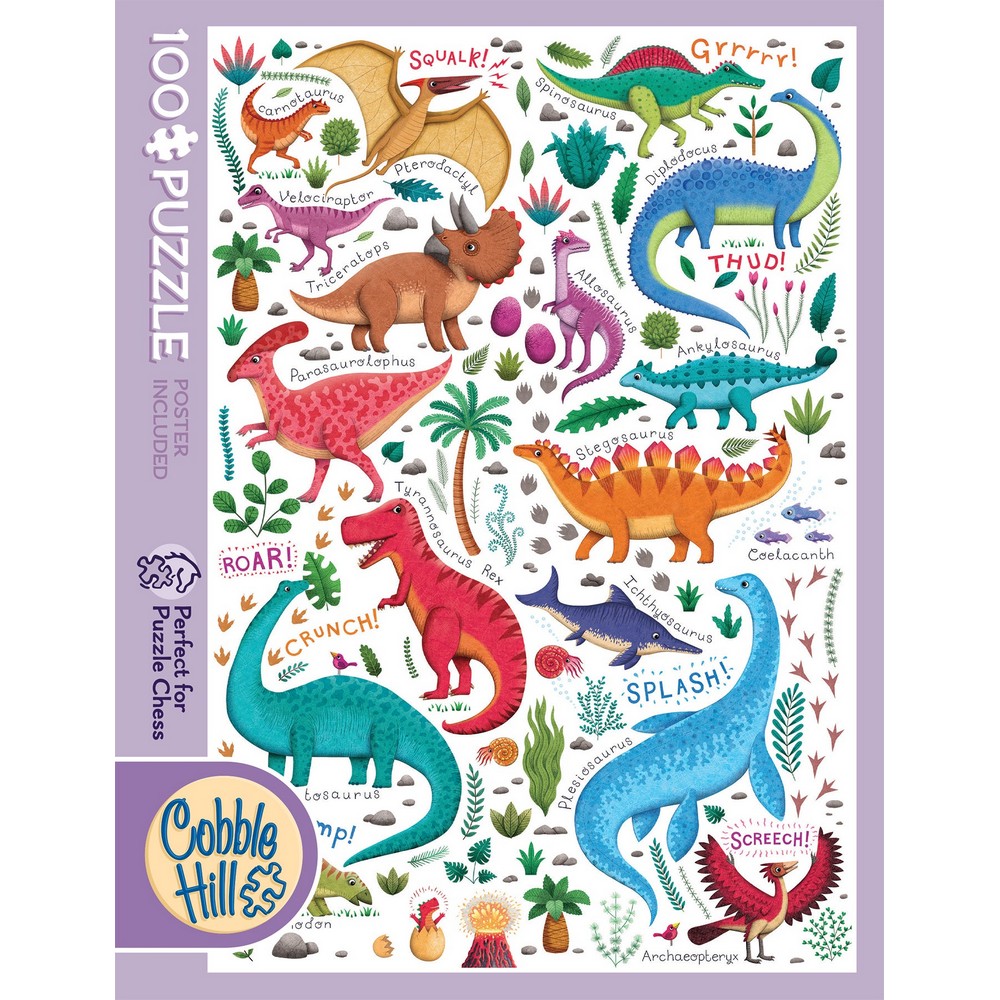 Puzzle - Cobble Hill - Rawr! - 100pc