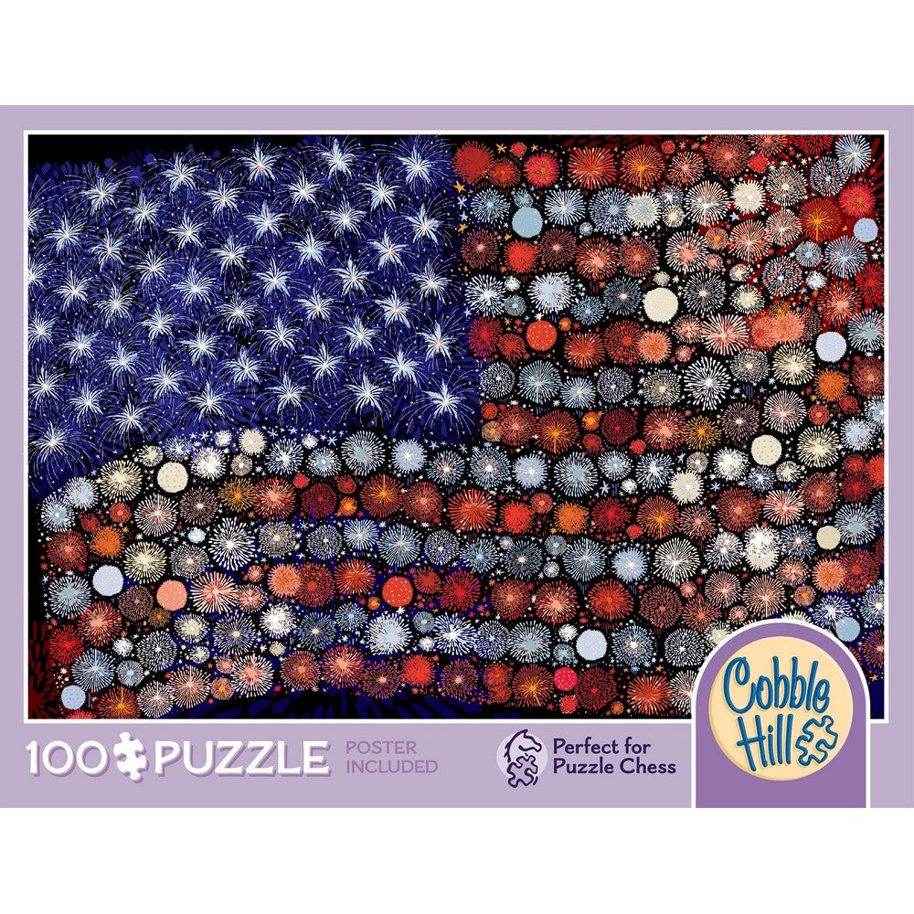 Puzzle - Cobble Hill - Fireworks - 100pc