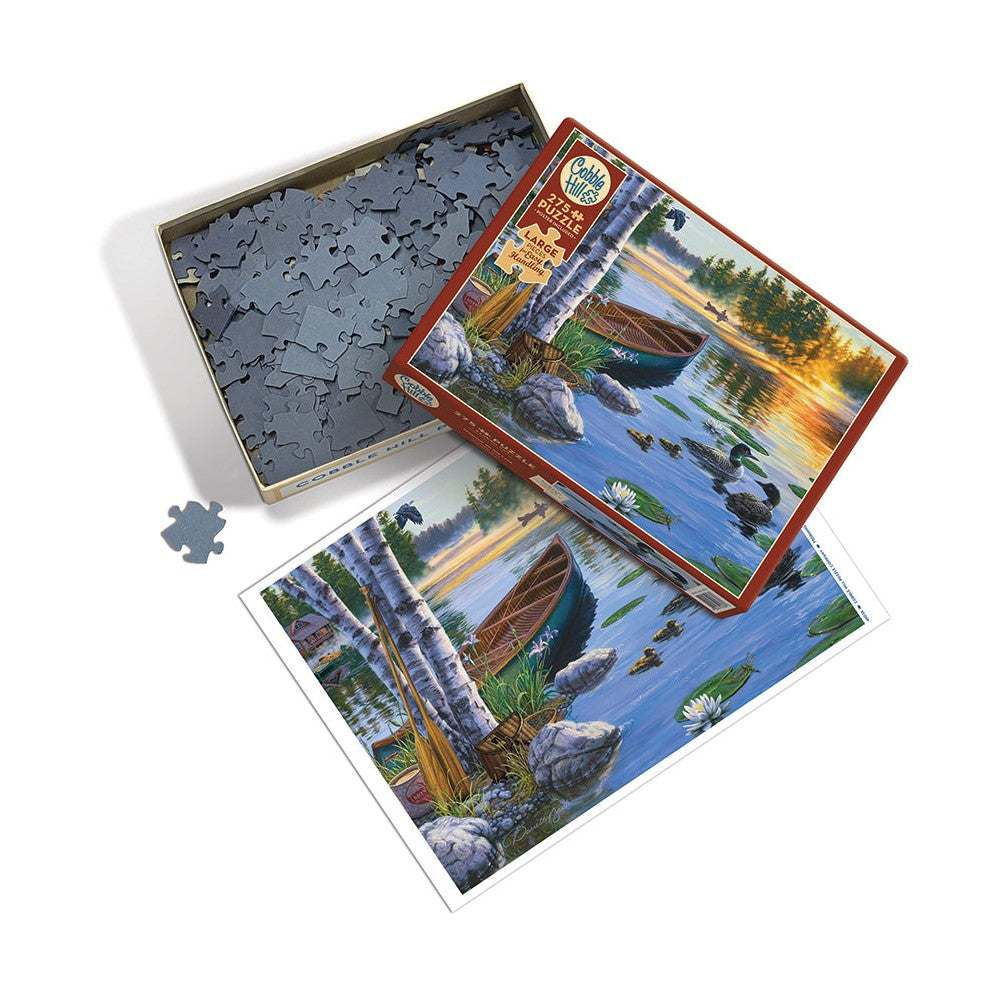 Puzzle - Cobble Hill - Morning on the Lake - 275pc