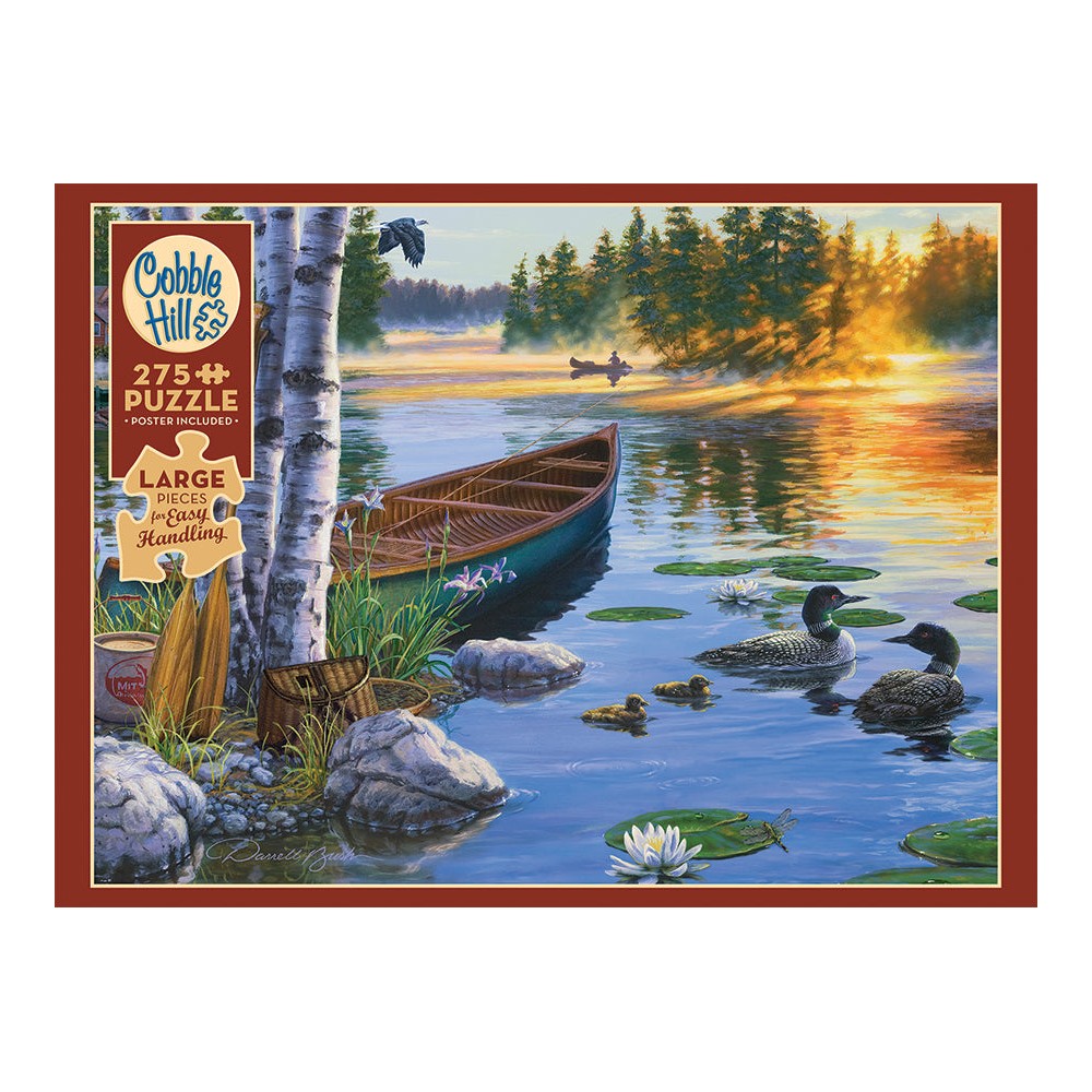 Puzzle - Cobble Hill - Morning on the Lake - 275pc